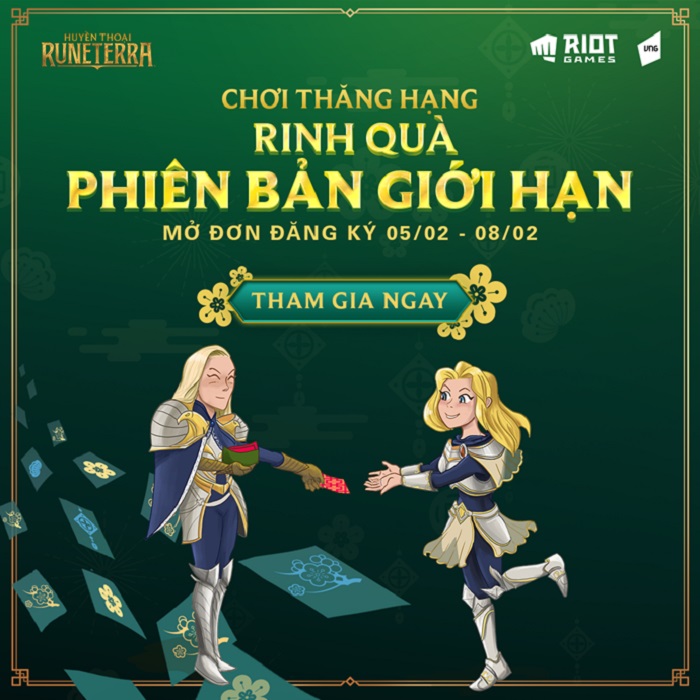 Huyền Thoại Runeterra: Chơi thăng hạng - Rinh quà phiên bản giới hạn 0 Huyền Thoại Runeterra: Chơi thăng hạng - Rinh quà phiên bản giới hạn 0