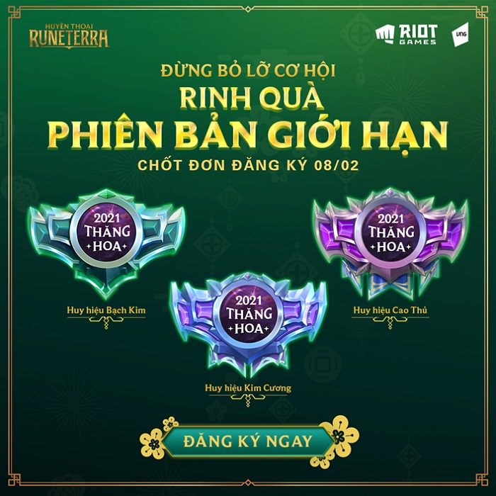 Huyền Thoại Runeterra: Chơi thăng hạng - Rinh quà phiên bản giới hạn 1 Huyền Thoại Runeterra: Chơi thăng hạng - Rinh quà phiên bản giới hạn 1