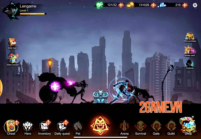 Shadow Lord: Solo Leveling - Game nhập vai hành động với những kĩ năng tuyệt đẹp 0 Shadow Lord: Solo Leveling - Game nhập vai hành động với những kĩ năng tuyệt đẹp 0