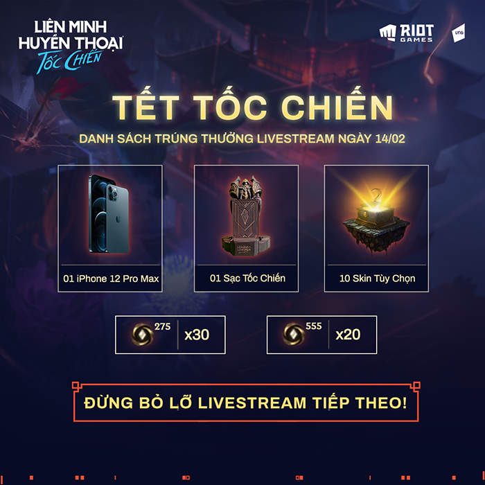 Nhìn lại Tết 2021, game thủ Việt bội thu tài lộc từ Liên Minh Huyền Thoại: Tốc Chiến 2 Nhìn lại Tết 2021, game thủ Việt bội thu tài lộc từ Liên Minh Huyền Thoại: Tốc Chiến 2