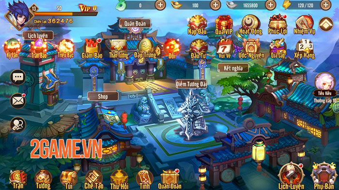 Long Tướng 3Q - Game nhập vai thẻ bài đầu tiên trang bị thú cưỡi cho các tướng 0 Long Tướng 3Q - Game nhập vai thẻ bài đầu tiên trang bị thú cưỡi cho các tướng 0