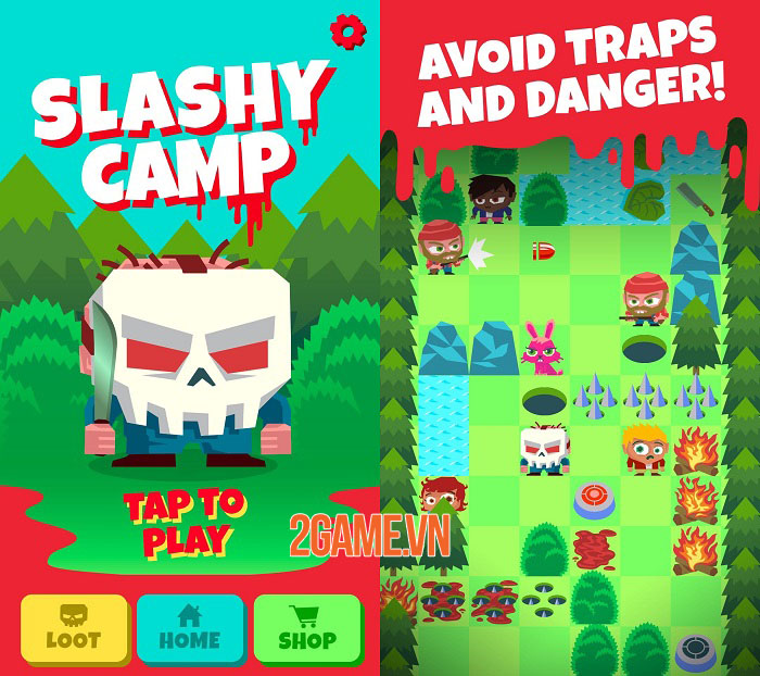 Slashy Camp - Game chạy vô tận lấy cảm hứng từ các bộ phim về kẻ sát nhân 0 Slashy Camp - Game chạy vô tận lấy cảm hứng từ các bộ phim về kẻ sát nhân 0