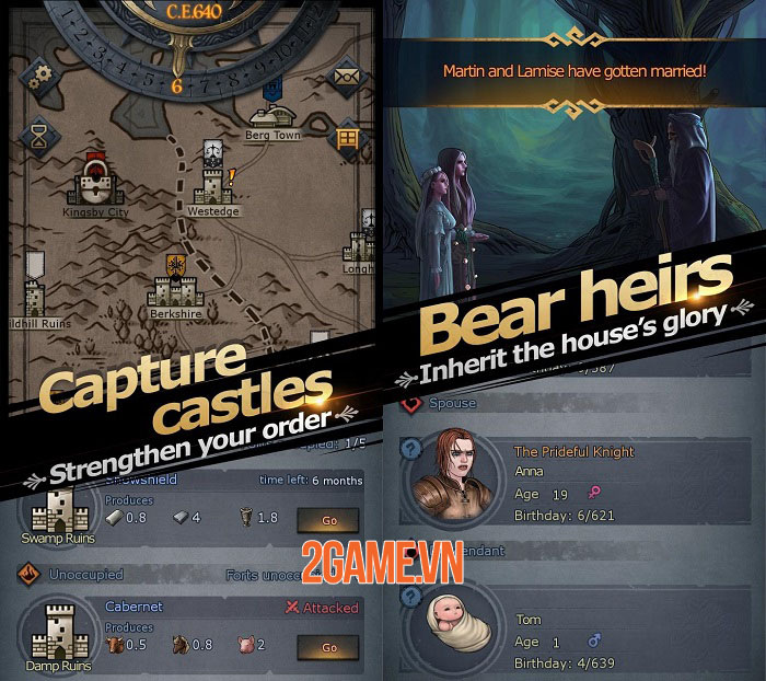 Knights of Ages - Game mobile hardcore bối cảnh trung cổ châu Âu 2 Knights of Ages - Game mobile hardcore bối cảnh trung cổ châu Âu 2