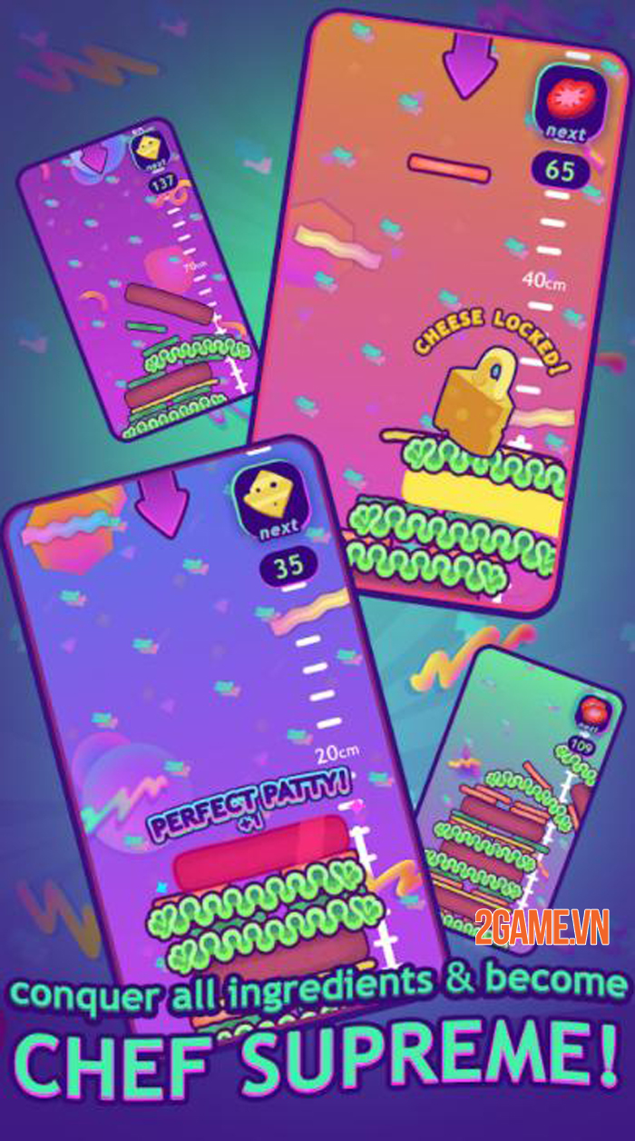 Patty Stack Mobile - Bí kíp làm nên chiếc bánh siêu to siêu khổng lồ 1 Patty Stack Mobile - Bí kíp làm nên chiếc bánh siêu to siêu khổng lồ 1