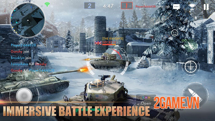 Tank Warfare: PvP Blitz Game - Game bắn tăng thế hệ mới đầy tinh tế 2 Tank Warfare: PvP Blitz Game - Game bắn tăng thế hệ mới đầy tinh tế 2
