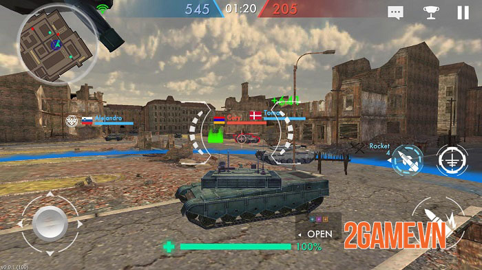 Tank Warfare: PvP Blitz Game - Game bắn tăng thế hệ mới đầy tinh tế 3 Tank Warfare: PvP Blitz Game - Game bắn tăng thế hệ mới đầy tinh tế 3