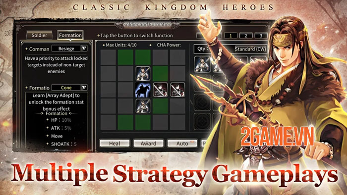 Kingdom Heroes M - Phiên bản mobile của game PC cổ điển Kingdom Heroes Online 2 Kingdom Heroes M - Phiên bản mobile của game PC cổ điển Kingdom Heroes Online 2
