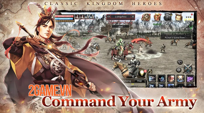 Kingdom Heroes M - Phiên bản mobile của game PC cổ điển Kingdom Heroes Online 3 Kingdom Heroes M - Phiên bản mobile của game PC cổ điển Kingdom Heroes Online 3