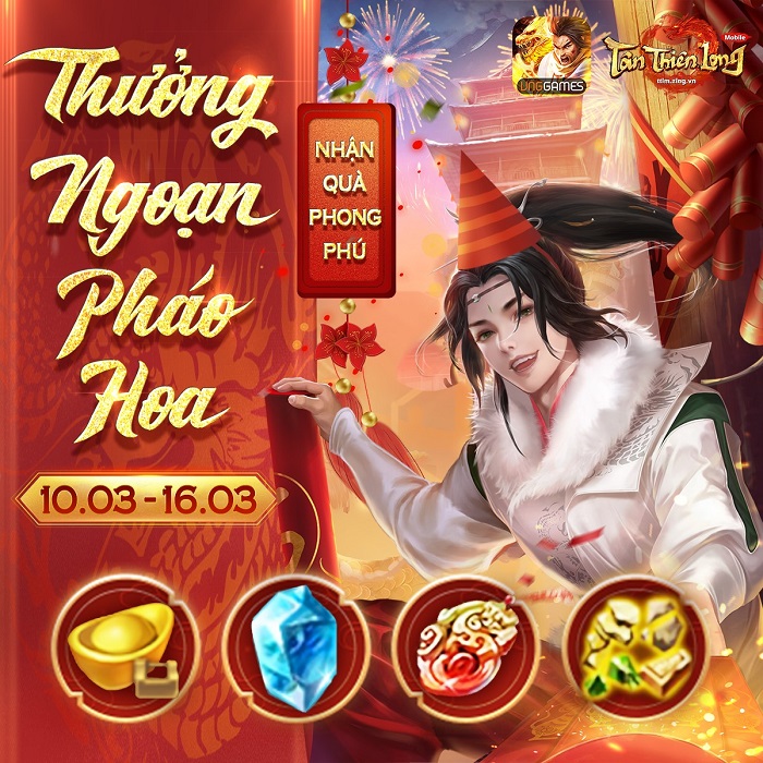 Cộng đồng ngất ngây với loạt event sinh nhật 2 tuổi của Tân Thiên Long Mobile VNG 6 Cộng đồng ngất ngây với loạt event sinh nhật 2 tuổi của Tân Thiên Long Mobile VNG 6
