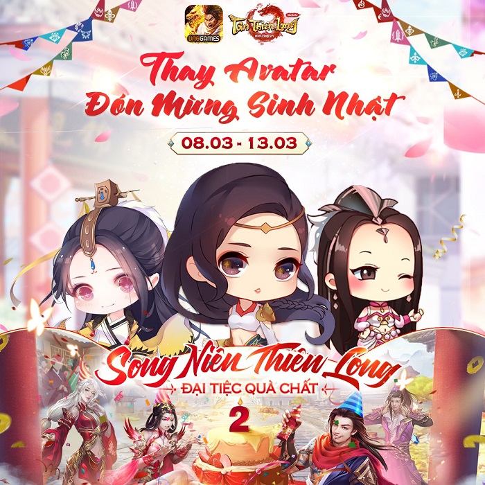 Cộng đồng ngất ngây với loạt event sinh nhật 2 tuổi của Tân Thiên Long Mobile VNG 8 Cộng đồng ngất ngây với loạt event sinh nhật 2 tuổi của Tân Thiên Long Mobile VNG 8