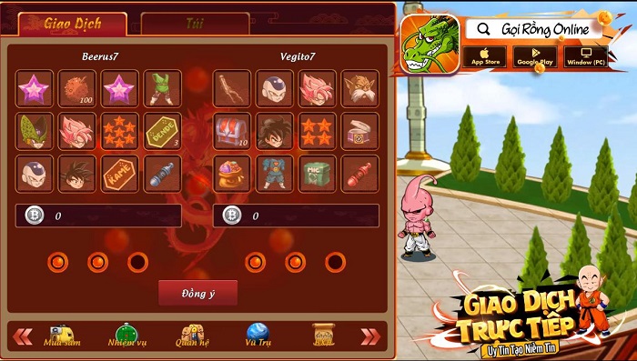 Các game thủ Gọi Rồng Online có thể giao dịch thả ga, làm giàu thoải mái 2 Các game thủ Gọi Rồng Online có thể giao dịch thả ga, làm giàu thoải mái 2