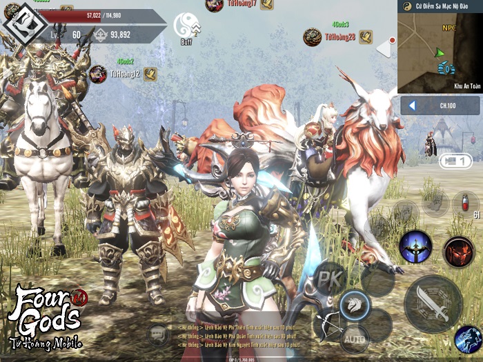 Bom tấn MMORPG xứ Hàn – Tứ Hoàng Mobile nóng đến 'tan chảy' làng game Việt 9 Bom tấn MMORPG xứ Hàn – Tứ Hoàng Mobile nóng đến 'tan chảy' làng game Việt 9