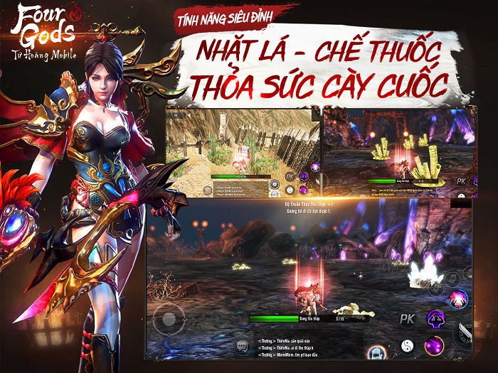 Bom tấn MMORPG xứ Hàn – Tứ Hoàng Mobile nóng đến 'tan chảy' làng game Việt 5 Bom tấn MMORPG xứ Hàn – Tứ Hoàng Mobile nóng đến 'tan chảy' làng game Việt 5