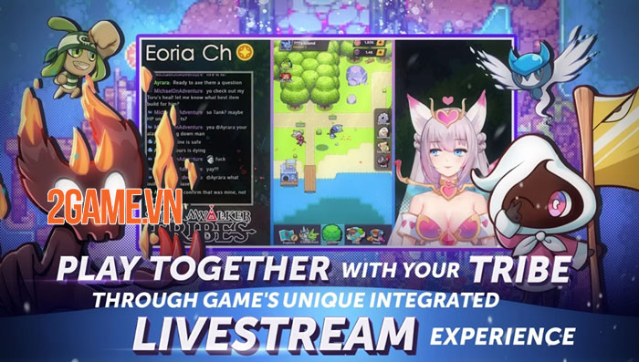 Streamwalker: Tribes - Game nhập vai nhàn rỗi vui nhộn cùng các nhân vật anime 3 Streamwalker: Tribes - Game nhập vai nhàn rỗi vui nhộn cùng các nhân vật anime 3