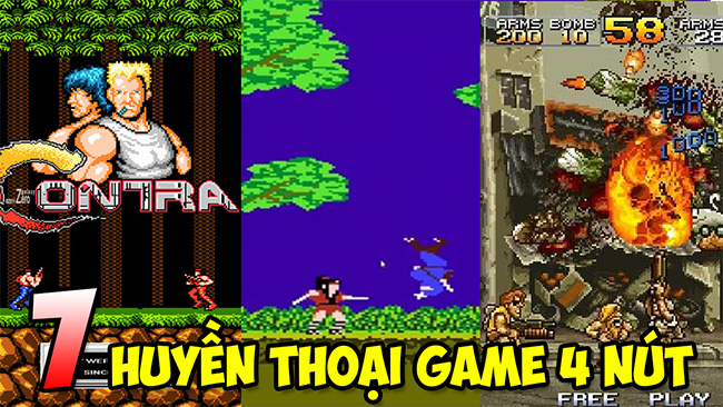 TOP 7 tựa game điện tử 4 nút đã từng một thời làm mưa làm gió trong ký ức game thủ Việt TOP 7 tựa game điện tử 4 nút đã từng một thời làm mưa làm gió trong ký ức game thủ Việt
