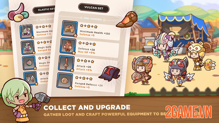 Postknight 2 - Chu du thế giới diệu kỳ Prism với nhân vật cực dễ thương 2 Postknight 2 - Chu du thế giới diệu kỳ Prism với nhân vật cực dễ thương 2