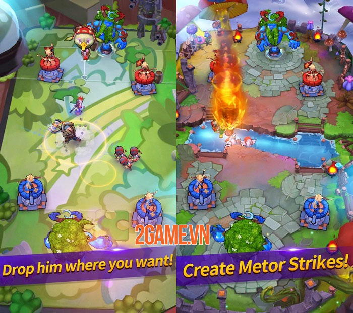 Nano Legends - Game chiến thuật 3D phòng thủ tháp hỗn chiến đáng chơi 2 Nano Legends - Game chiến thuật 3D phòng thủ tháp hỗn chiến đáng chơi 2