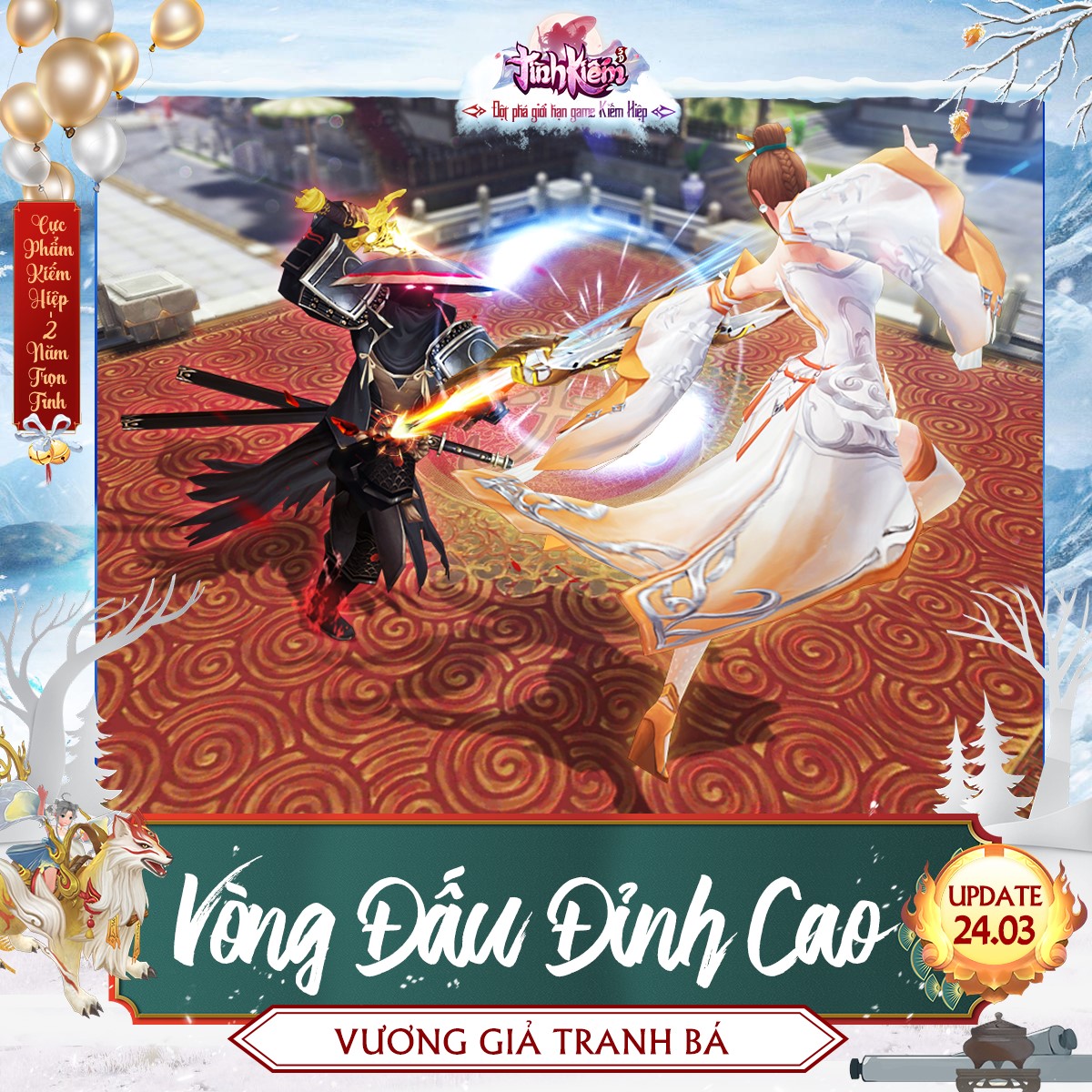 Tình Kiếm 3D Update Vòng đấu đỉnh cao hứa hẹn những cuộc đại chiến căng thẳng 0 Tình Kiếm 3D Update Vòng đấu đỉnh cao hứa hẹn những cuộc đại chiến căng thẳng 0
