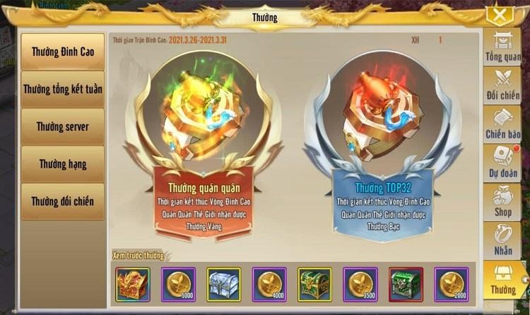 Tình Kiếm 3D Update Vòng đấu đỉnh cao hứa hẹn những cuộc đại chiến căng thẳng 5 Tình Kiếm 3D Update Vòng đấu đỉnh cao hứa hẹn những cuộc đại chiến căng thẳng 5