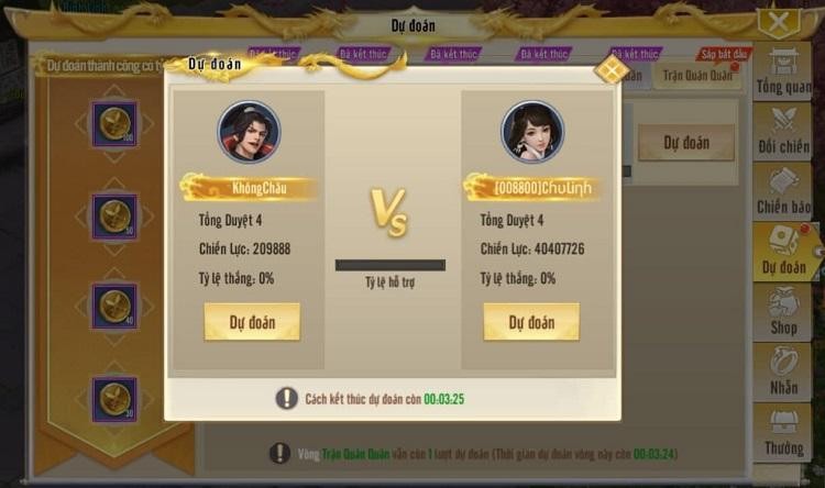 Tình Kiếm 3D Update Vòng đấu đỉnh cao hứa hẹn những cuộc đại chiến căng thẳng 6 Tình Kiếm 3D Update Vòng đấu đỉnh cao hứa hẹn những cuộc đại chiến căng thẳng 6