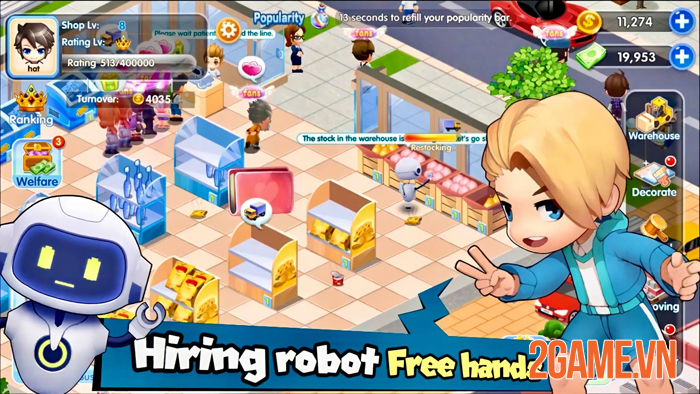 My Store: Sim Shopping - Trải nghiệm cảm giác làm chủ cửa hàng riêng 5 My Store: Sim Shopping - Trải nghiệm cảm giác làm chủ cửa hàng riêng 5