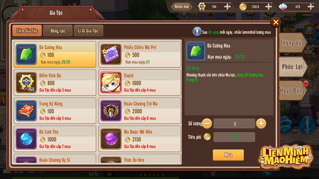 Liên Minh Mạo Hiểm ghi điểm với game thủ nhờ tính năng gia tộc không tưởng 3 Liên Minh Mạo Hiểm ghi điểm với game thủ nhờ tính năng gia tộc không tưởng 3