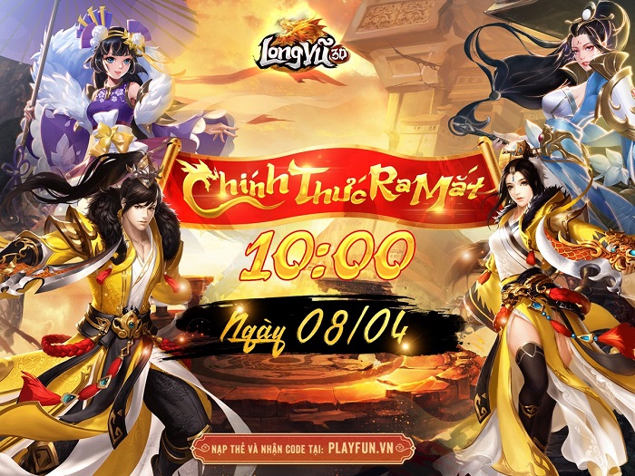Tặng 100 giftcode game Long Vũ 3D Funtap mừng chính thức ra mắt 0 Tặng 100 giftcode game Long Vũ 3D Funtap mừng chính thức ra mắt 0