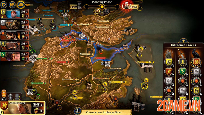 Game of Thrones: The Board Game - Khi lịch sử gói gọn trong board game 1 Game of Thrones: The Board Game - Khi lịch sử gói gọn trong board game 1