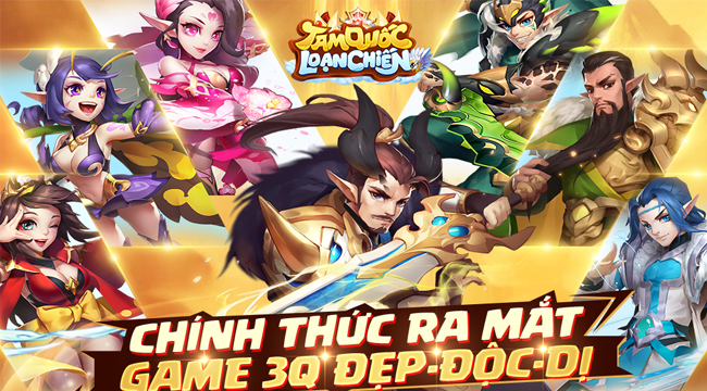 Tam Quốc Loạn Chiến Funtap tặng 300 giftcode mừng ra mắt chính thức Tam Quốc Loạn Chiến Funtap tặng 300 giftcode mừng ra mắt chính thức