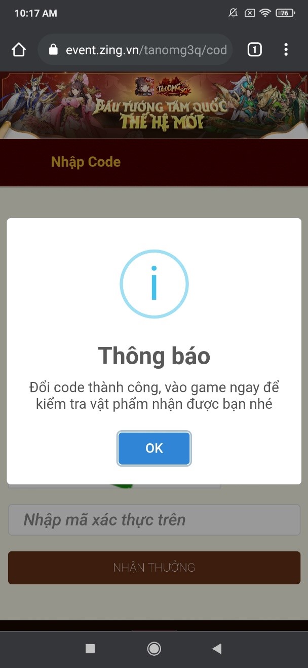 Tân OMG3Q VNG tung giftcode xịn tặng game thủ Tan-OMG3Q-VNG-giftcode-3