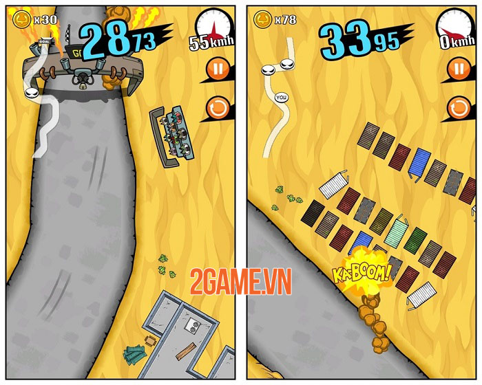 Top 5 tựa game đua xe đồ họa 2D hay nhất cho Android và iOS 2 Top 5 tựa game đua xe đồ họa 2D hay nhất cho Android và iOS 2