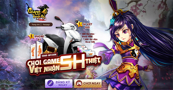 Tặng 320 giftcode game Giang Hồ Truyền Kỳ Mobile 1