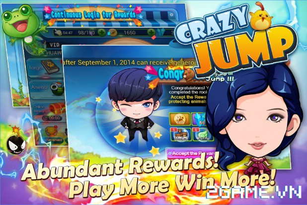 Crazy Jump - Game mobile sở hữu lối chơi giải trí, đấu pet độc đáo 3