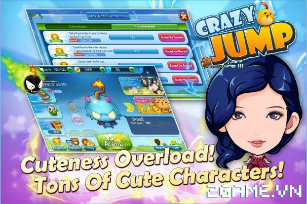 Crazy Jump - Game mobile sở hữu lối chơi giải trí, đấu pet độc đáo 2