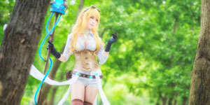 Cosplay cô nàng Janna đầy vẻ ngây ngô Cosplay cô nàng Janna đầy vẻ ngây ngô