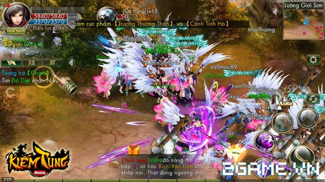 Kiếm Tung Mobile: Kỷ nguyên mới của loạt game MMORPG trên Smartphone?