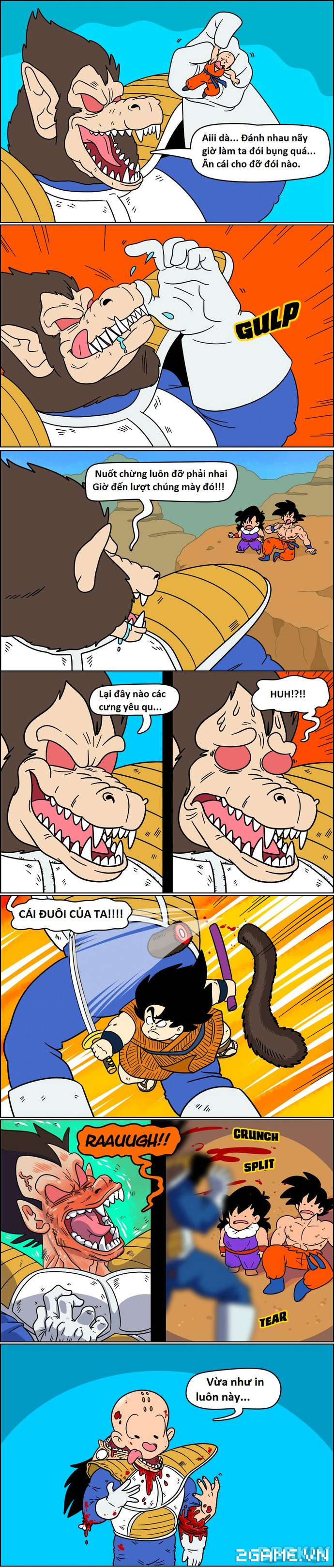Photo of 7 Viên Ngọc Rồng: Sẽ ra sao nếu Vegeta và Ca Đích nuốt sống Krillin?