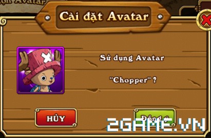 Haki Bá Vương mobile - Đổi Avatar trong game