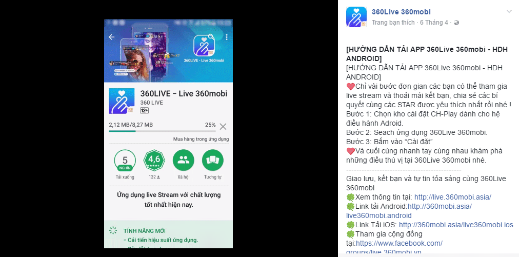 Người dùng nói gì về ứng dụng livestream 360Live 360mobi? 4