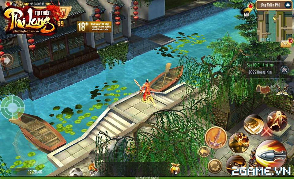 Phi Long Tại Thiên mobile sẽ là dự án game kiếm hiệp nhập vai đáng chú ý của SohaGame 3