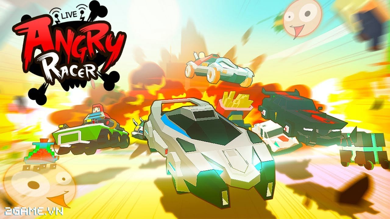 Angry Racer Live - Đắm mình vào thế giới đua xe quậy phá siêu nhí nhố 0