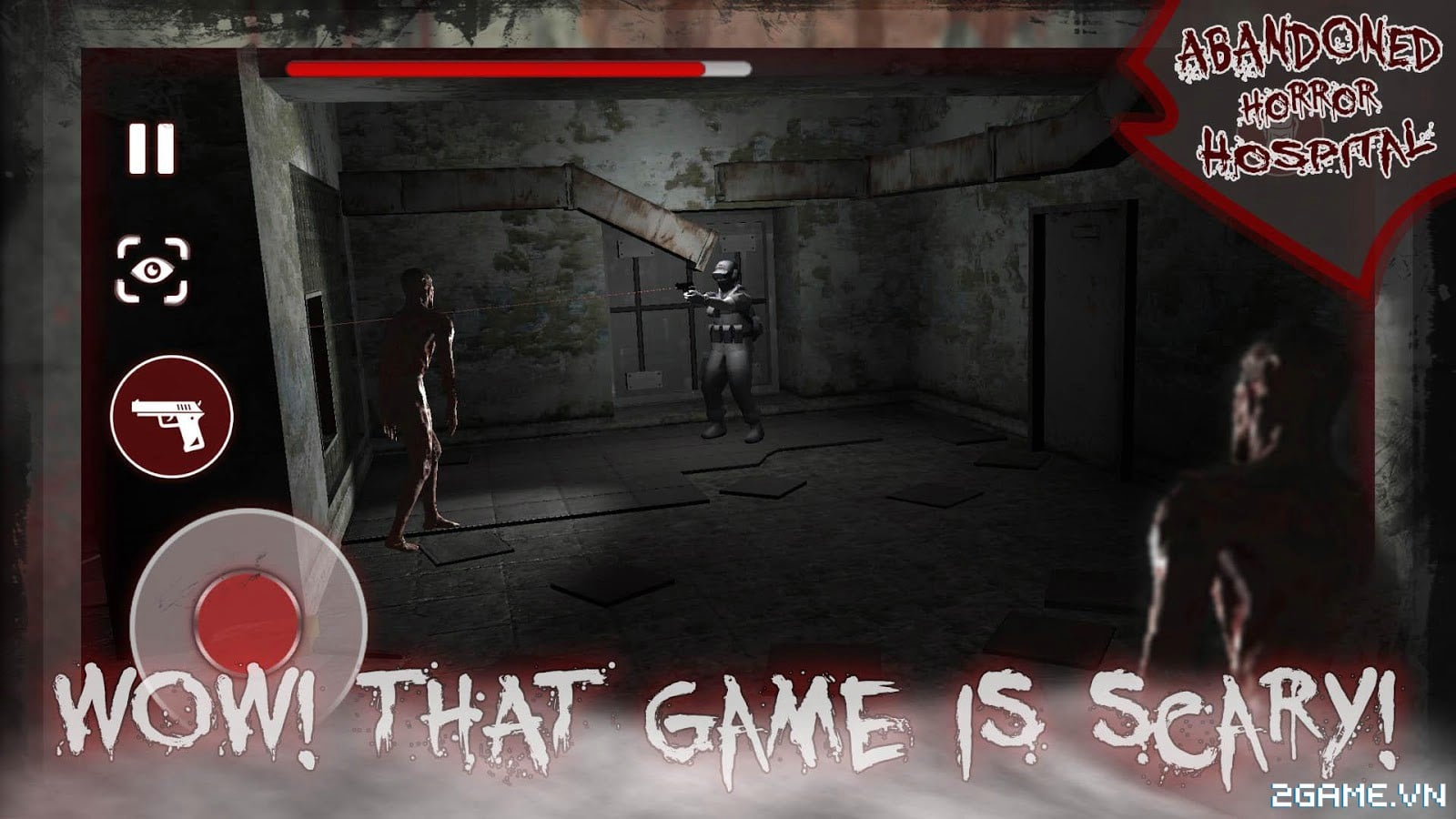 Abandoned Horror Hospital - Game mobile bắn Zombie gợi nhớ đến tựa game kinh điển Resident Evil 3