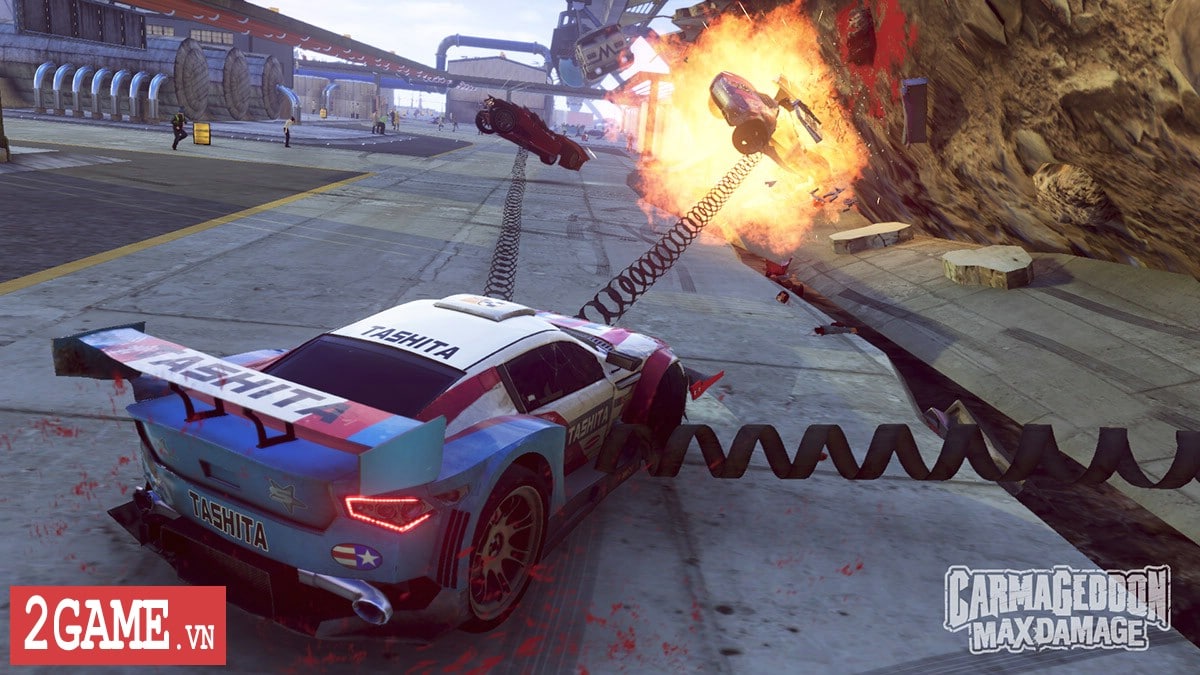 Carmageddon: Crashers - Game đua xe theo phong cách húc đối đầu bỏ mạng 1