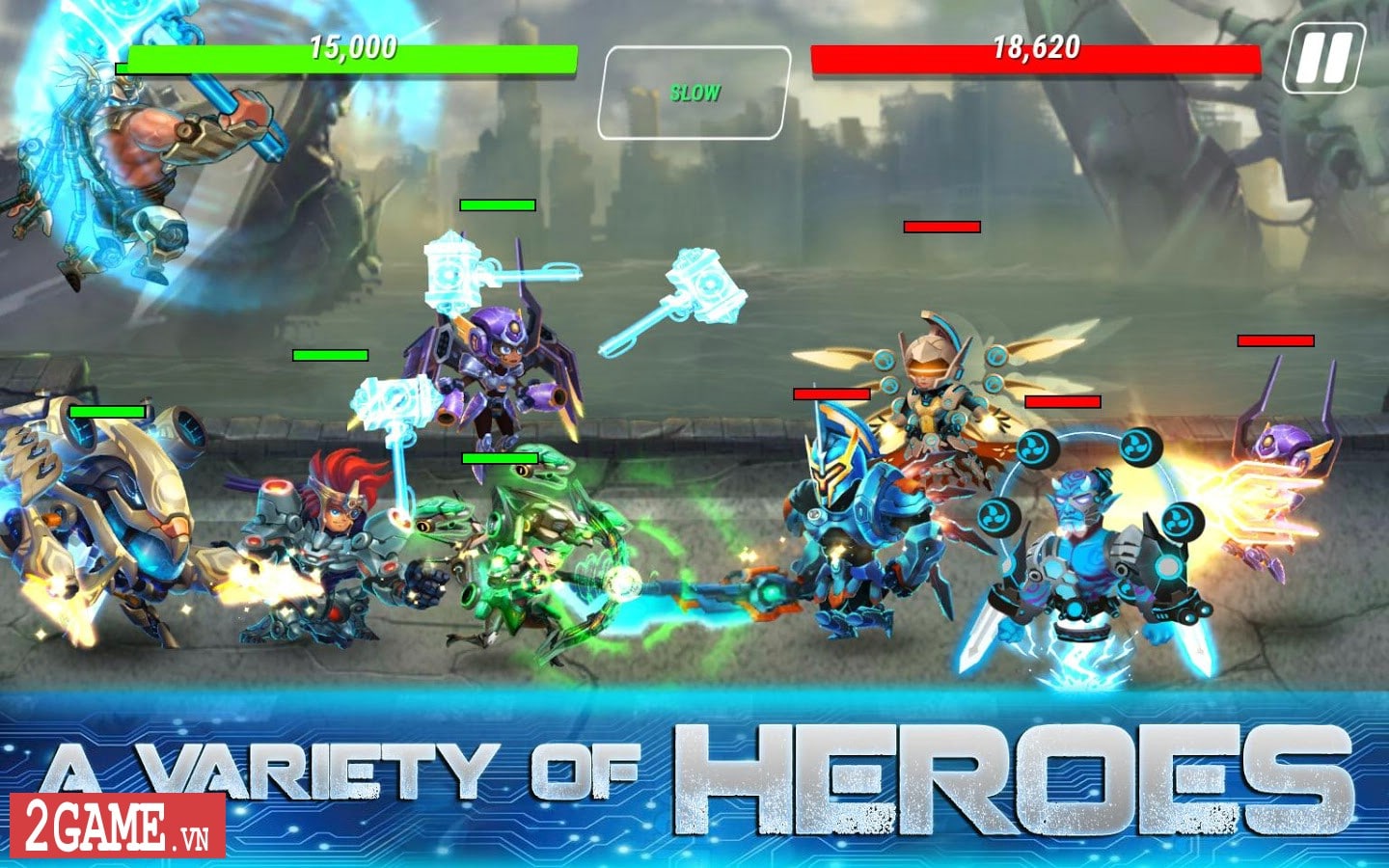 Heroes Infinity - Game đi cảnh hành động đã tay đáng tự hào của người Việt 0