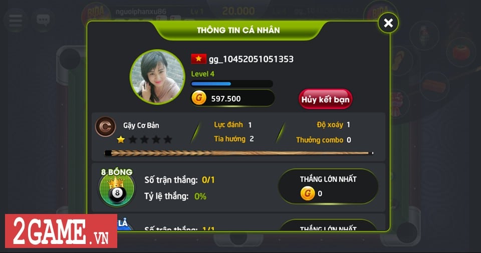 Bida Đỏ – Game Bida hay nhất, thực tế nhất chính thức ra mắt game thủ Việt 11