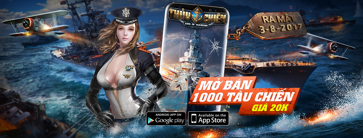 Thủy Chiến 3D mobile sẽ được phát hành miễn phí nhưng có bán VIP code 2