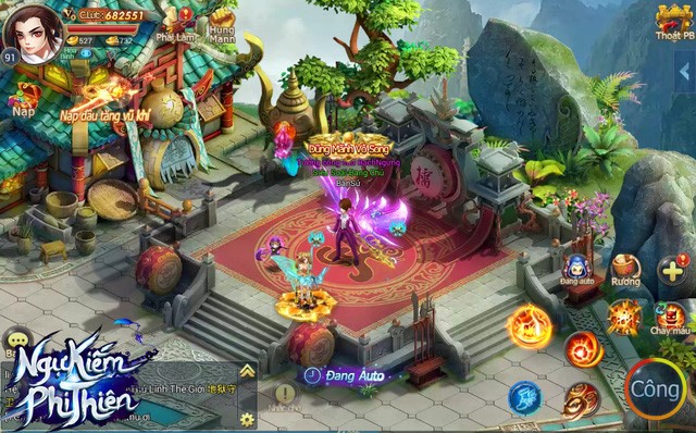 Ngự Kiếm Phi Thiên - Thêm một game nhập vai Tiên hiệp mới nữa cập bến Việt Nam 4