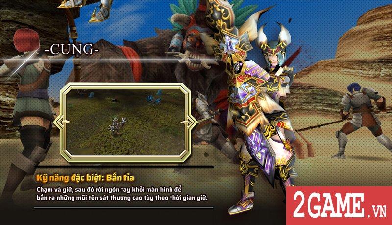 Dragon Project : Săn Rồng Mobile cho phép người chơi tự do hoán đổi vũ khí khi giao chiến 5