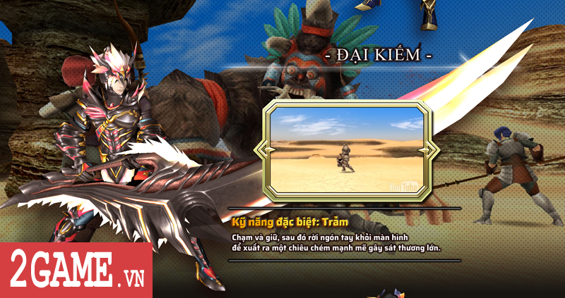 Dragon Project : Săn Rồng Mobile cho phép người chơi tự do hoán đổi vũ khí khi giao chiến 1