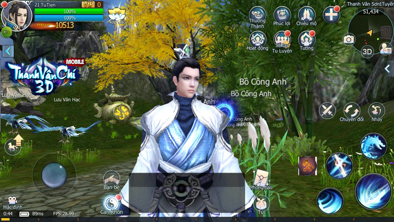 Thanh Vân Chí 3D Mobile công bố ngày ra game tại Việt Nam 2